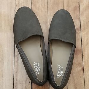 Olive brown Franco Sarto shoes.